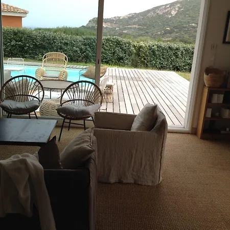 Avec Piscine Et Vue Mer - Villapia Lumio (Corsica)